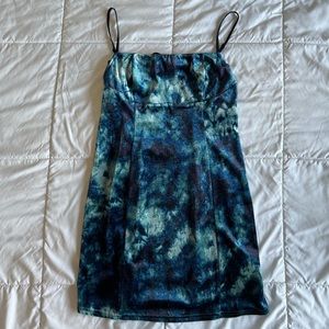Dawn Velvet Mini Slip Dress